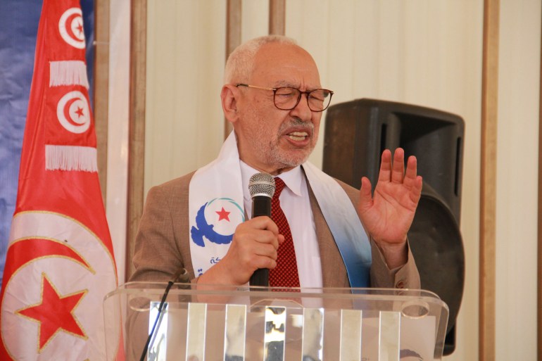 Ghannouchi, leader of the Ennahda Movement in Tunisia 