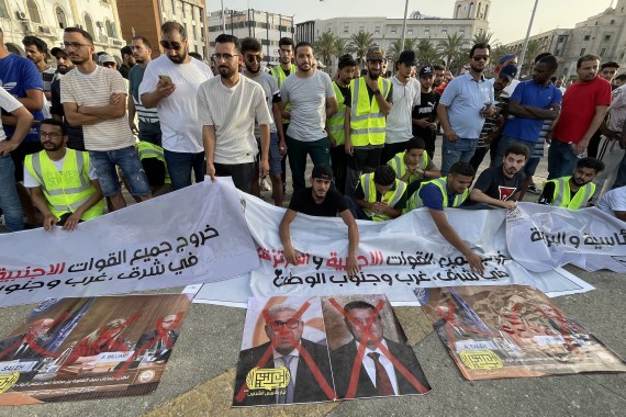 Protest in Libya