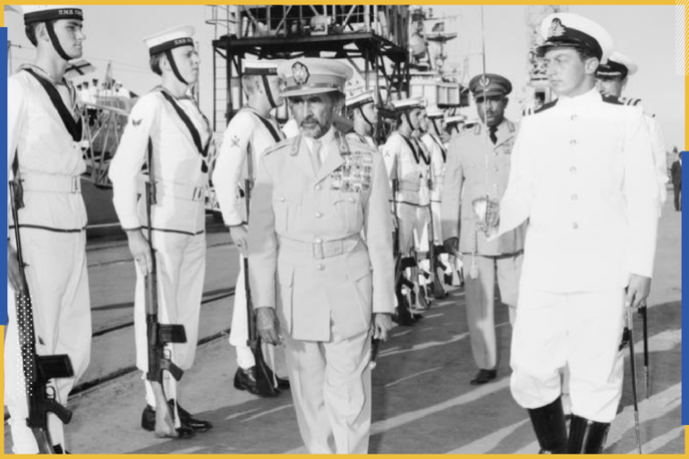 قام الإمبراطور "هيلا سيلاسي" الأول بالاستعانة بضباط البحرية الملكية النرويجية للمساعدة في تنظيم البحرية الإثيوبية الجديدة وتولِّي مهام التدريب بجانب الضباط البريطانيين المتقاعدين (مواقع التواصل)