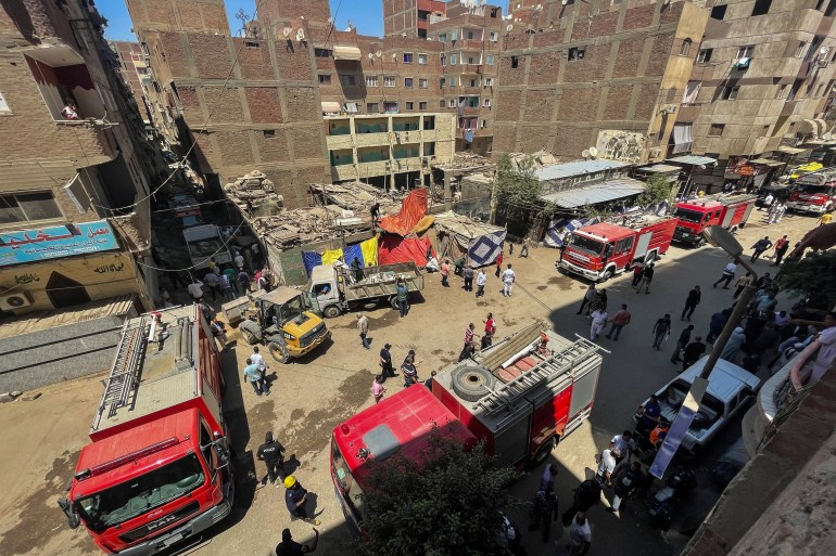 More Than 40 People Killed In Fire At Giza Church