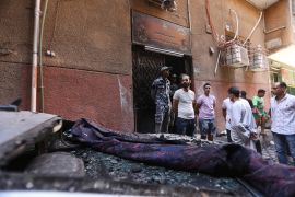 41 dead in fire at Egyptian church west of Cairo