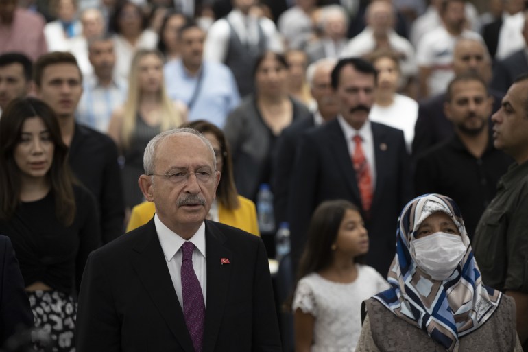 CHP Genel Başkanı Kemal Kılıçdaroğlu, Ankara'da bir otelde düzenlenen üye katılım törenine katıldı. ( Mehmet Ali Özcan - Anadolu Ajansı )