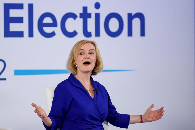 Britain leadership contenders take part in Conservative Party hustings event, in Norwich