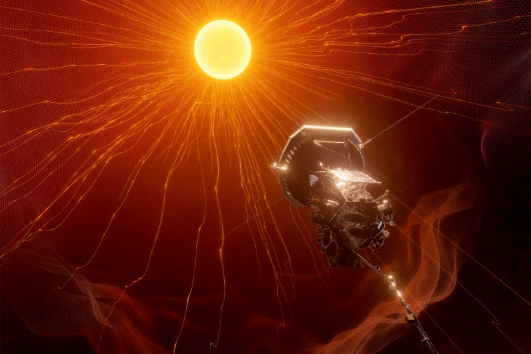 مسبار باركر أول مسبار يلامس الشمس يقود ثورة علمية حول نجمنا (ناسا)