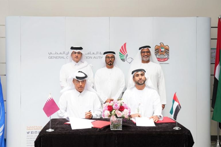 توقيع اتفاقية إنشاء إقليم الدوحة لمعلومات الطيران (الصحافة القطرية)