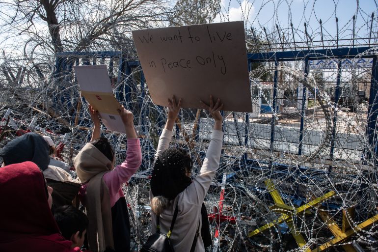 Migrants Continue To Wait At The Turkish Greek Border