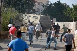 Israeli forces raid a town in Ramallah