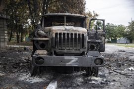 Ukrainian army takes control of town in southeast