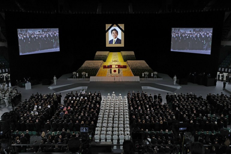 State funeral for former Japanese Prime Minister Shinzo Abe