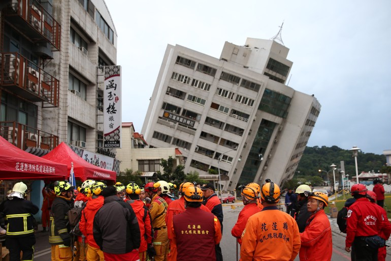 A 6.5-magnitude Earthquake Hits Taiwan