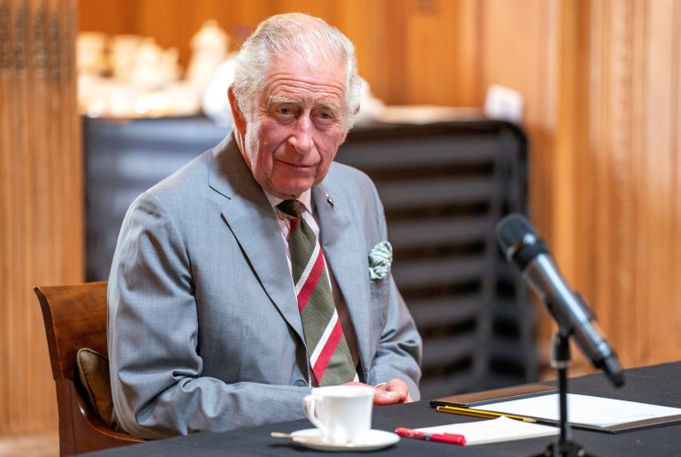 Britain's Prince Charles visits Cumnock