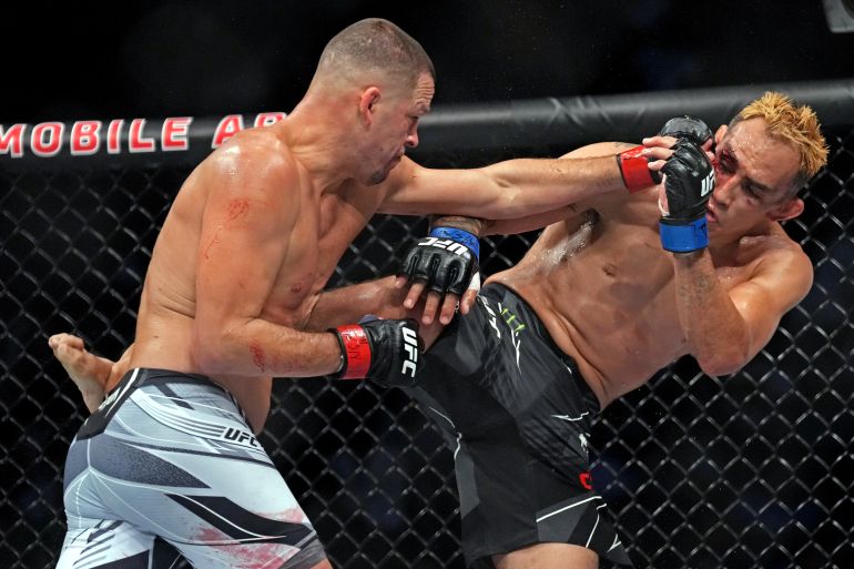 MMA: UFC 279-Diaz vs Ferguson