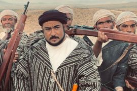 الممثل المغربي ربيع القاطي في دور محمد بن عبد الكريم الخطابي في فيلم "انوال" / مصدر الصورة: مواقع التواصل الاجتماعي