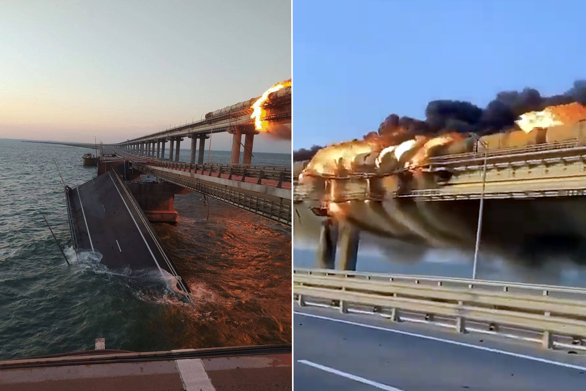Крымский мост взорвали 2022. Теракт Крымский мост 2022. Взрыв Крымского моста 2023. Крымский мост 8 октября 2022г.