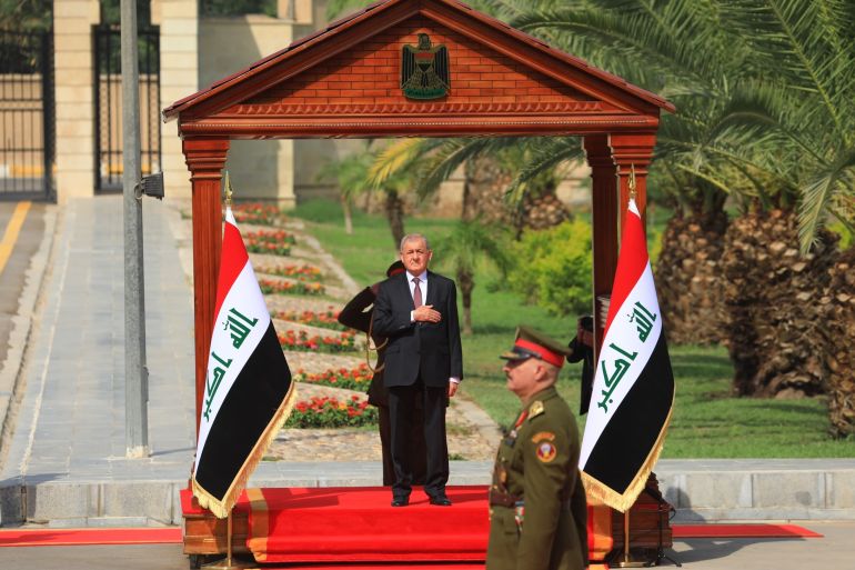 Iraq's new President Abdullatif Rashid takes office
