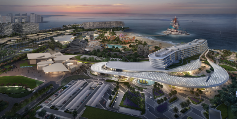جزيرة قطيفان أول جزيرة ترفيهية في قطر وبها حديقة ألعاب مائية (الصحافة القطرية)