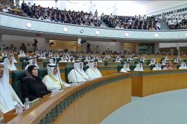 نائب الامير الكويتي يتحدث امام مجلس الامة (قناة الكويت