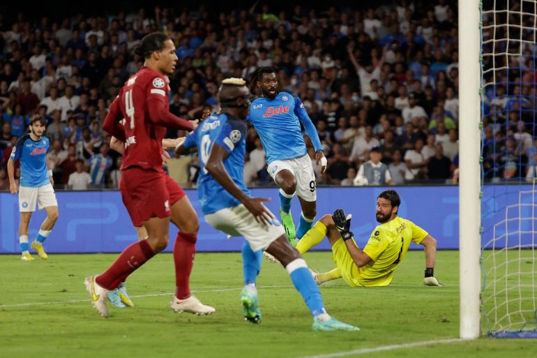 Champions League - Group A - Napoli v Liverpool