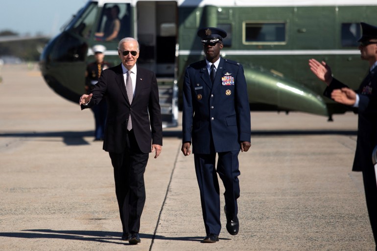U.S. President Joe Biden travels to New York and New Jersey