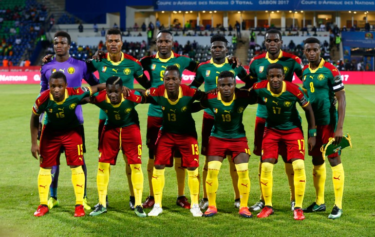 Cameroon team group