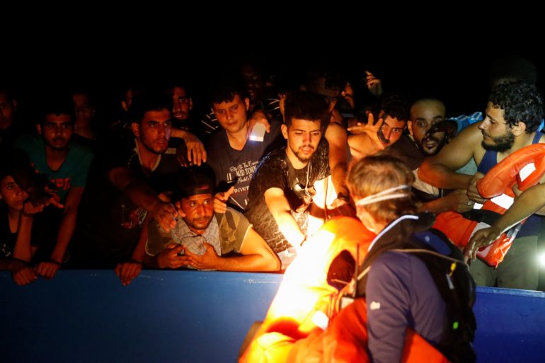 NGO migrant rescue ships Sea-Watch 3 and Ocean Viking rescue 394 migrants in Mediterranean