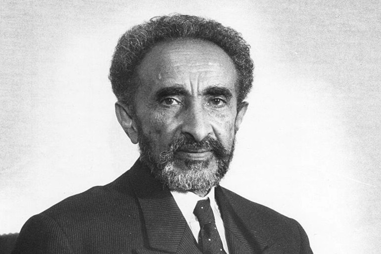 His Imperial Majesty Haile Selassie I, Emperor of Ethiopia (1892 - 1975), Washington DC, 1966. (Photo by PhotoQuest/Getty Images)