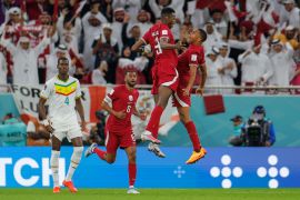 محمد مونتاري سجل أول هدف لمنتخب قطر في تاريخه بكأس العالم