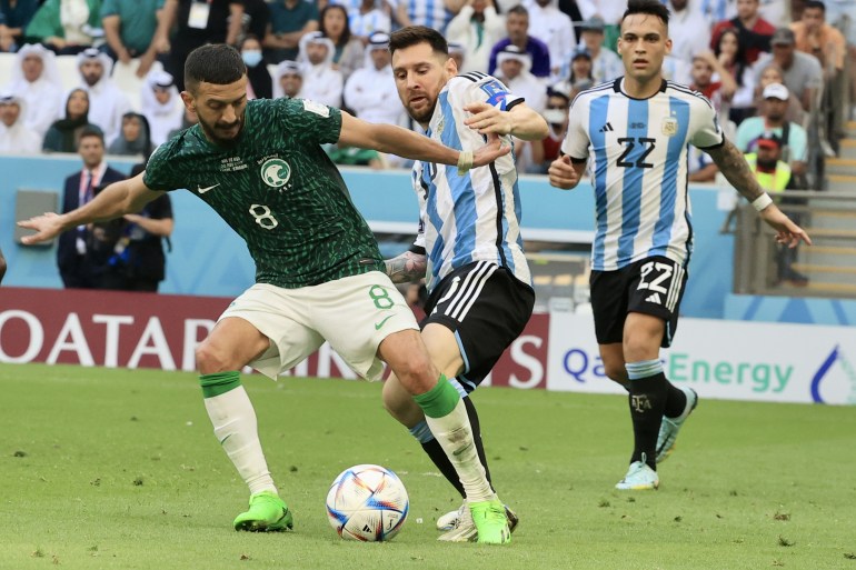 منتخب السعودية حقق أكبر مفاجآت الجولة الأولى في كأس العالم