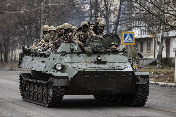 Military mobility in Ukraine's Bakhmut