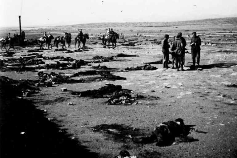 جثث جنود إسبان - معركة أنوال - الصحافة الإسبانية
