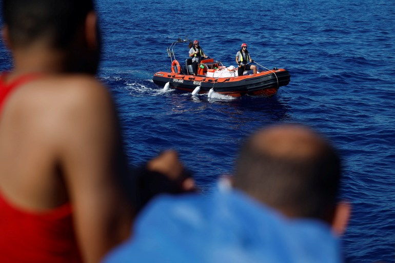 Aboard a migrant rescue ship