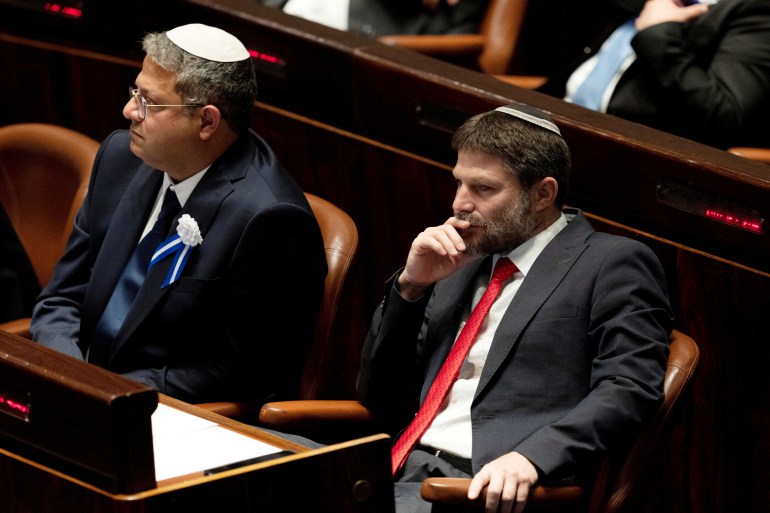 Swearing-in ceremony of the new Israeli government the 25th Knesset