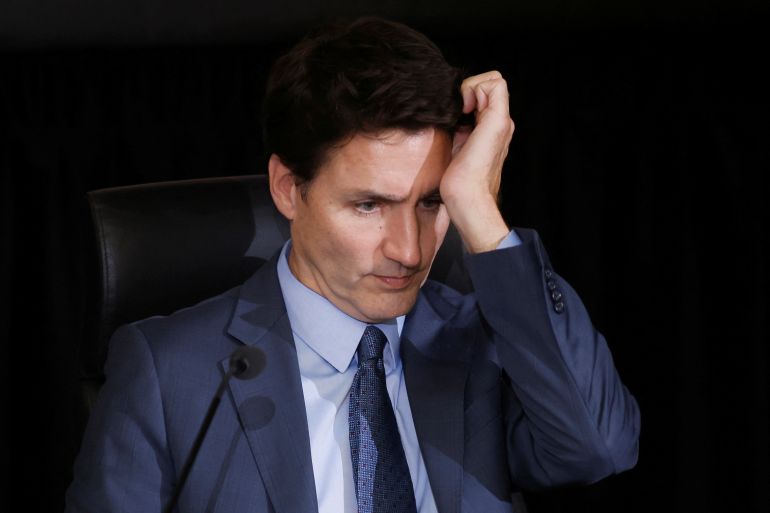 Canada's Prime Minister Justin Trudeau testifies at the Public Order Emergency Commission in Ottawa