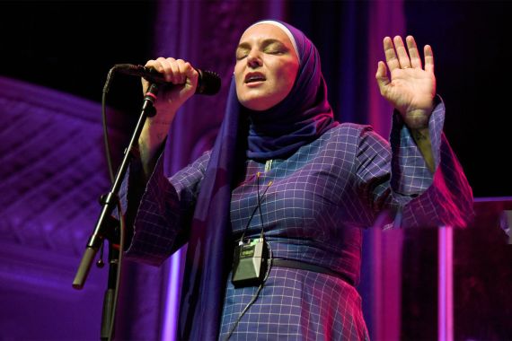 Sinead O'Connor Performs At August Hall SAN FRANCISCO, CALIFORNIA - FEBRUARY 07: Sinead O'Connor performs at August Hall on February 07, 2020 in San Francisco, California. (Photo by Tim Mosenfelder/Getty Images)