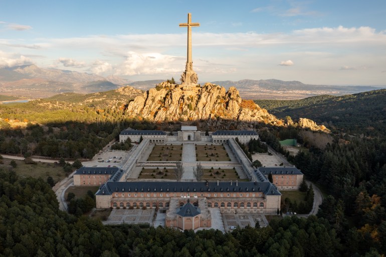 Valley of the Fallen - A memorial dedicated to victims of the Spanish Civil War and located in the Sierra de Guadarrama, near Madrid.