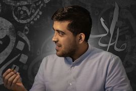 الخطاط الأردني عبد الرحمن مرعي (الجزيرة)