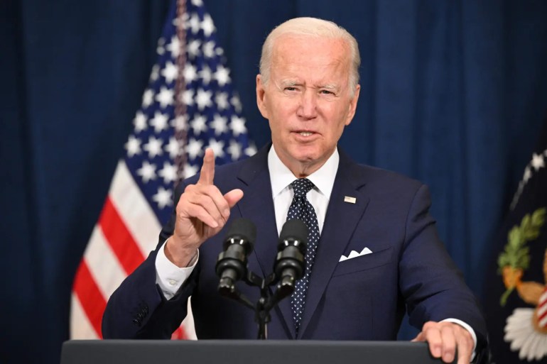Biden made hard concessions during his talks with Saudi Arabian Crown Prince Mohammed bin Salman. AFP via Getty Images