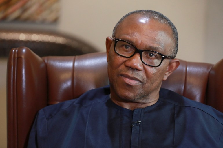 Peter Obi, Presidential candidate of the Labour Party, is pictured during an interview with Reuters at his residence in Lagos