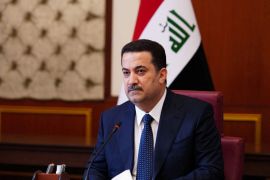 رئيس الوزراء العراقي: المشروع ركيزة للاقتصاد المستدام وعقدة ارتباط تخدم الجيران والمنطقة (رويترز)