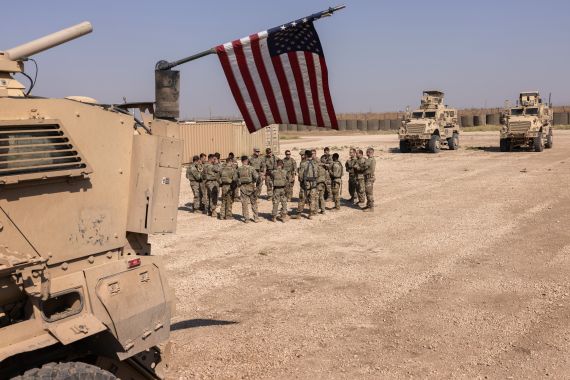 U.S. Forces Conduct Operations In Northern Syria