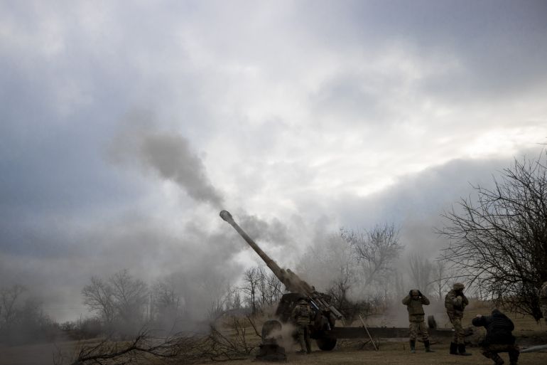 Military mobility continues on the Donetsk frontline in Ukraine