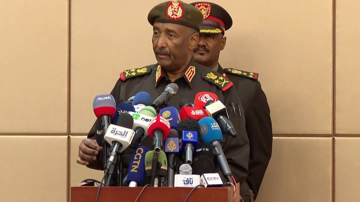 مجلس السيادة السوداني عبد الفتاح البرهان من نشرة التاسعة
