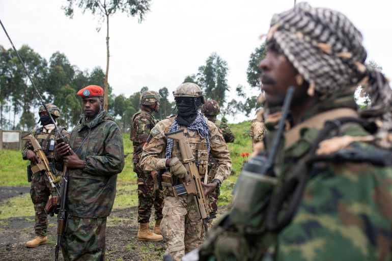 Congo's M23 rebels withdraw from seized positions in goodwill gesture, in Kibumba