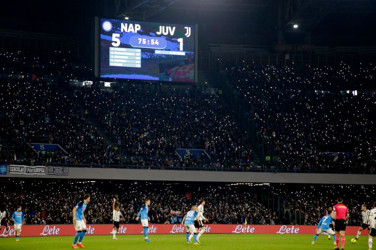 Serie A - Napoli v Juventus