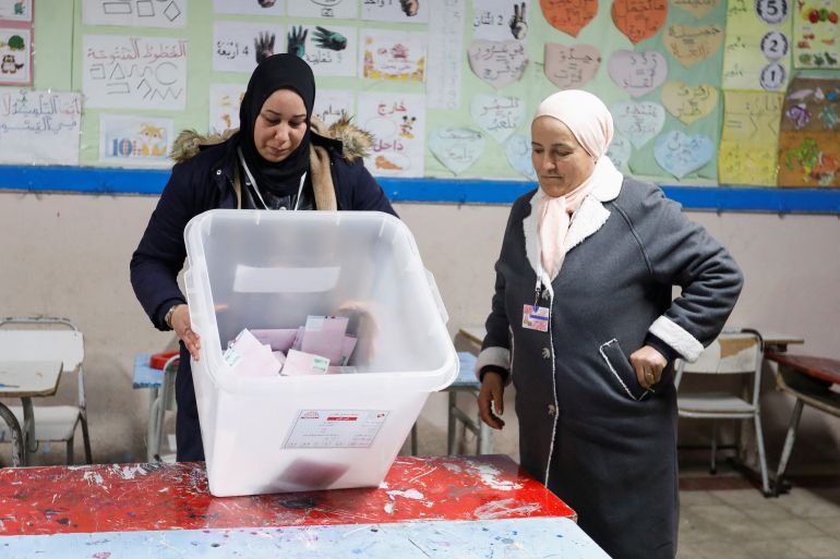 Second round of Tunisia's parliamentary election