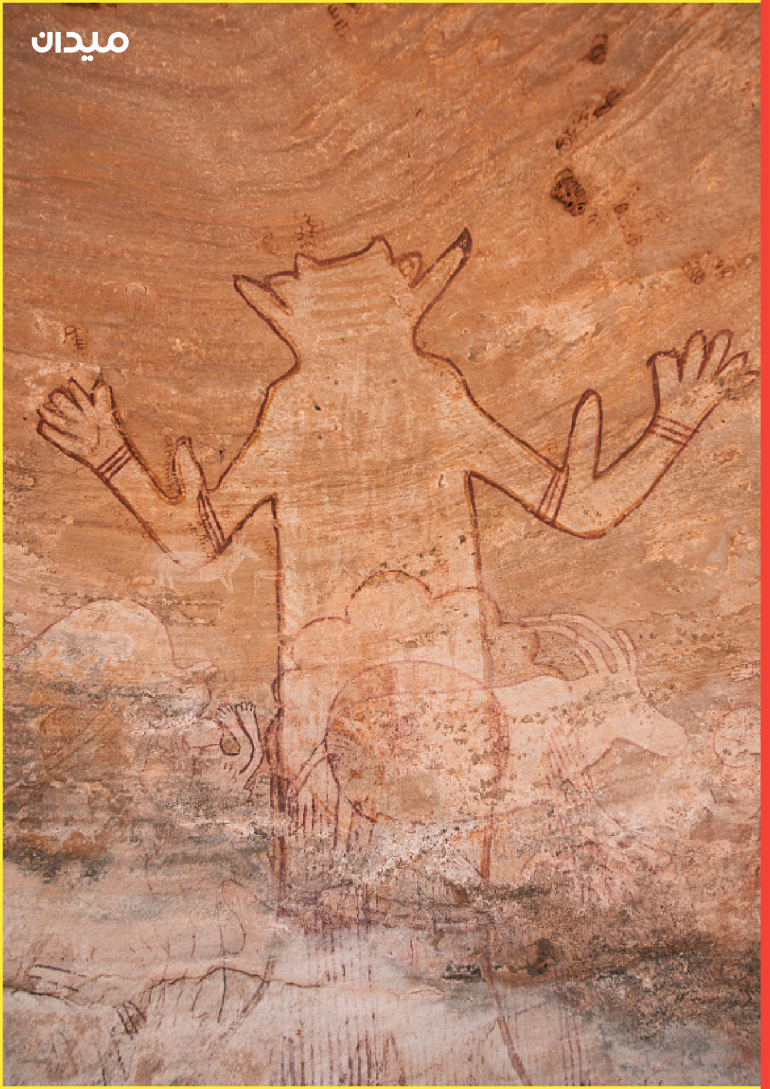 أقدم اللوحات الصخرية في الصحراء صفر ، طاسيلي نجير