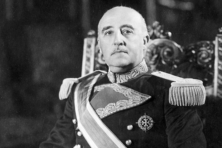 (Original Caption) Francisco Franco (1892-1975), Spanish soldier and dictator. Photograph, 1954. BPA2# 2835