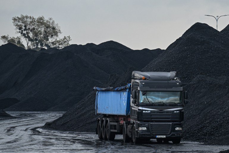 Polish PM Morawiecki Visits Gdansk Port Coal Terminal