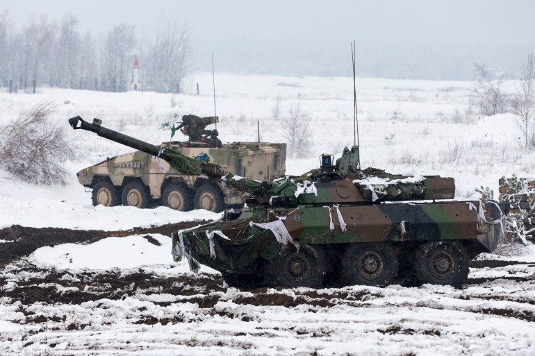 German-French Brigade Holds Military Exercises