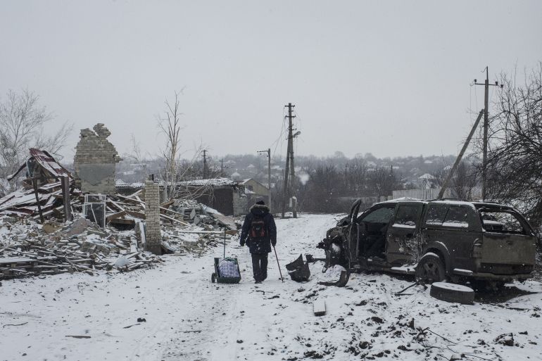 Traces of war in Ukraine's Bakhmut